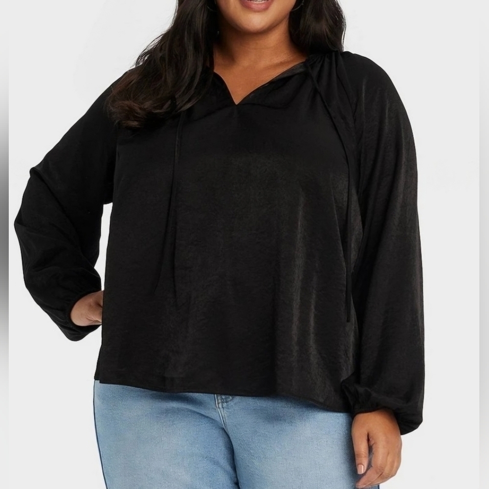 Ava & Viv flowy long sleeve top